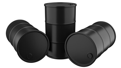 barrels of oil, diesel, petroleum, gasoline, fuel, oil industry, energy industry, 3D illustration