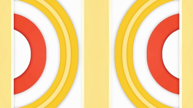 This stock motion graphics video includes a clip of a Geometric Motion Layers Background