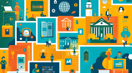 Comprehensive Illustration of University Alumni Privileges and Benefits