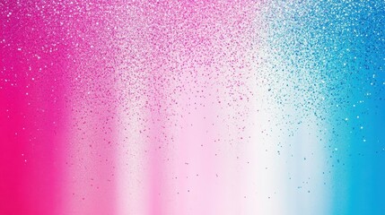 Fototapeta premium Stunning Pink and Blue Glitter Sparkle Background Texture Image: A Vibrant and Shimmering Design