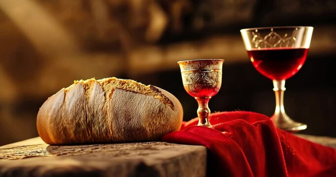Bread and Wine for Last Supper