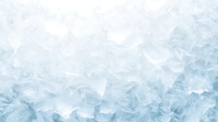 Ice texture with light reflecting, creating a cool and refreshing visual effect.