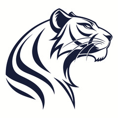 vector illustration of tiger