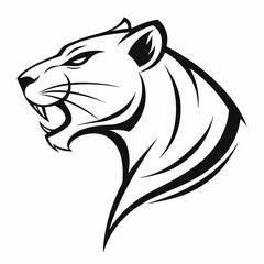 vector image of a tiger