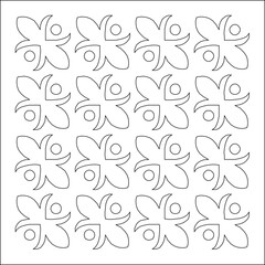 sketch vector illustration design decoration ornament ethnic batik traditional vintage classic