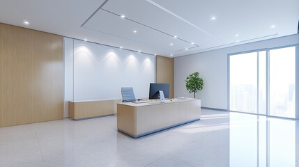 Modern Minimalist Office Interior Design