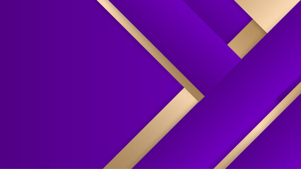 abstract gold and purple rectangle shapes gradient geometric background vector illustration, perfect for digital banner, business presentation, and social media design
