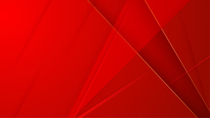 red triangle stylish abstract geometric pattern vector illustration