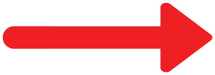 A black arrow pointing right. Bold long arrow. Vector illustration. Long arrow icon. long arrow vector. flat style symbol