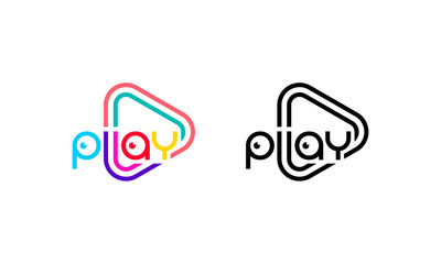 premium play logo full color
