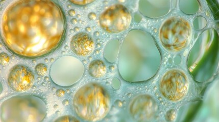 Abstract fluid patterns with light reflections for modern design concepts