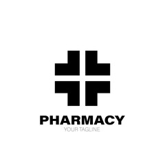 Obraz premium Pharmacy Logo. Pharmacy Logo Design. Pharmacy Logo Brand. Pharmacy Logo Vector Design Isolated on White Background