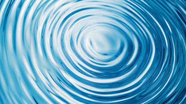 Abstract swirling water pattern in blue tones for creative backgrounds