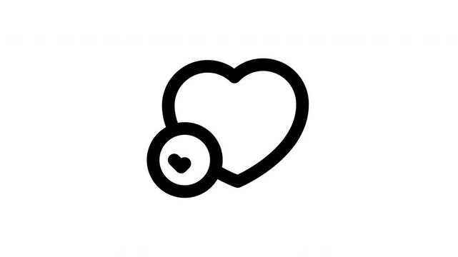 favourite animated icon