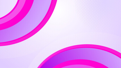 abstract pink and purple geometric background design created with circle in a vector illustration, perfect for banner, presentation background, and wallpaper