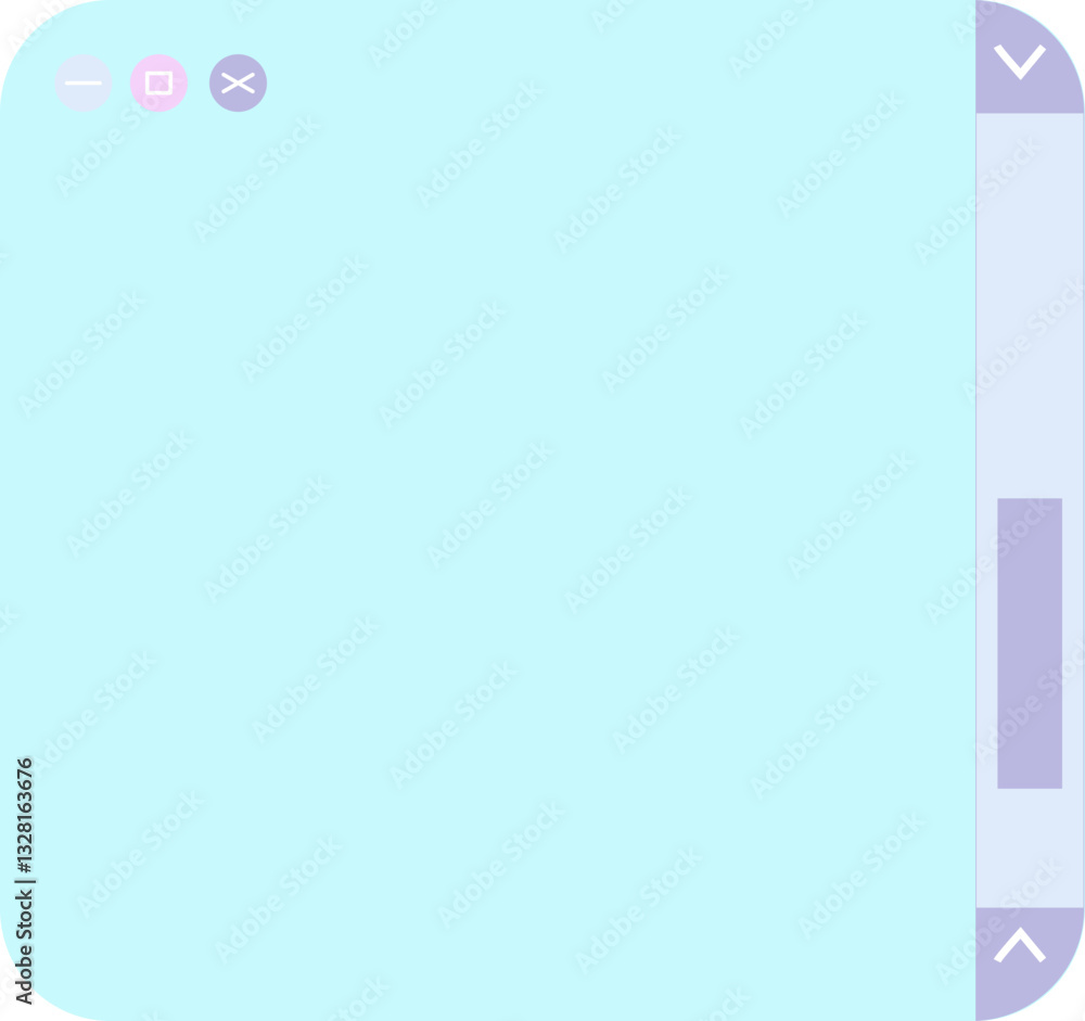 Poster Browser UI Design Element Set