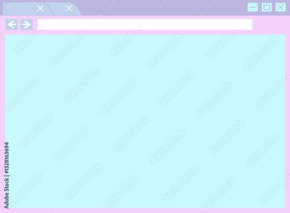 Poster Browser UI Design Element Set