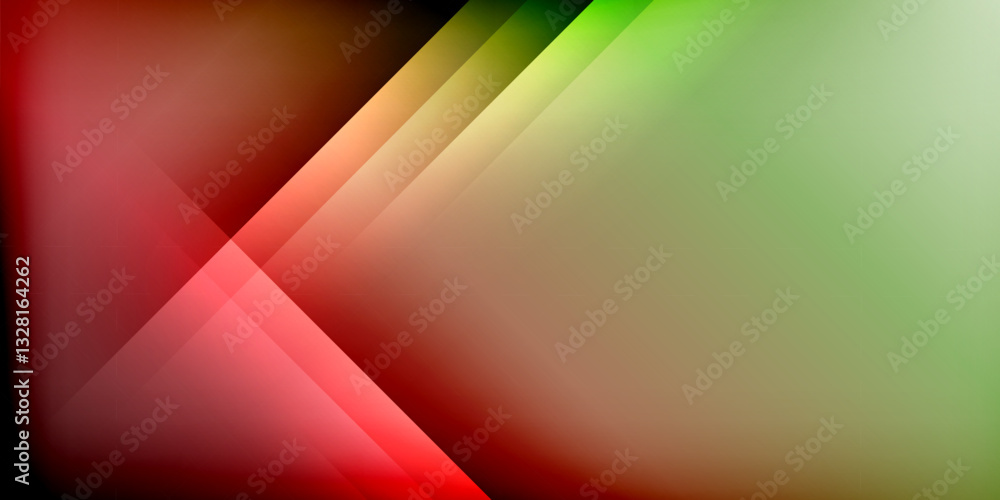 Poster dynamic shadow lines geometric shapes