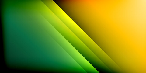 Dynamic shadow lines geometric shapes