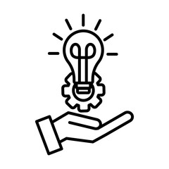 Fototapeta premium Idea icon