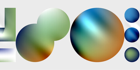 Triangles, circles, squares, rectangles design. Vector Illustration For Wallpaper, Banner, Background, Card, Book Illustration, landing page