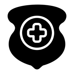 health protection Solid icon