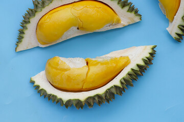 Ripe durian fruit, Thai tropical fruit