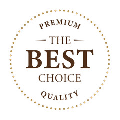 Premium Quality Badge with 