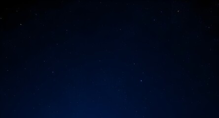 Fototapeta premium Gradient Night Sky with Scattered Stars Background.