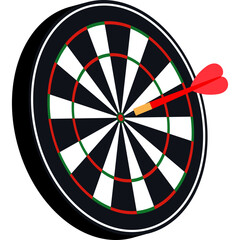 Dart Flat Illustration