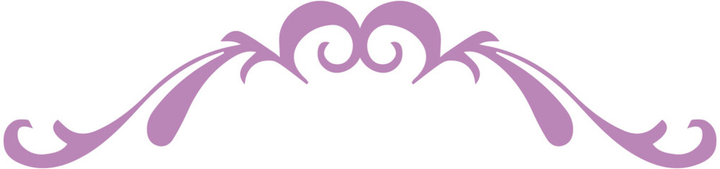 Ornamental Baroque Decoration divider icon
