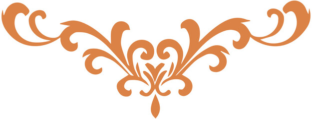 Ornamental Baroque Decoration divider icon