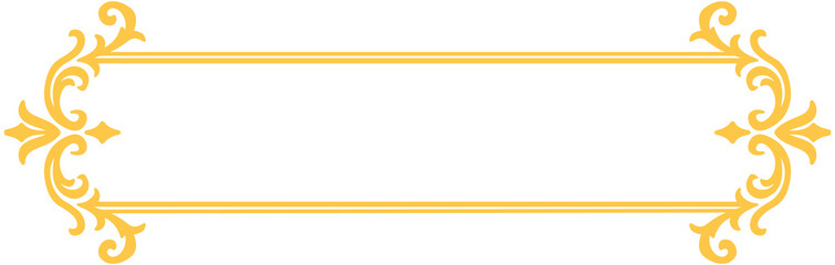 Obraz premium Carved decorative title box