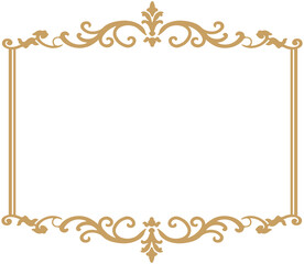 Vintage carved frame