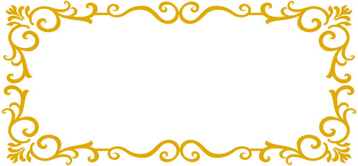 Damask Flourish Frame
