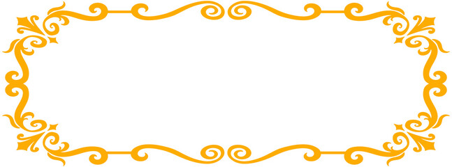 Damask Flourish Frame
