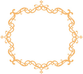 Baroque frame