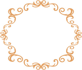 Baroque style frame
