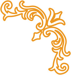 Carved Corner Decor Ornaments