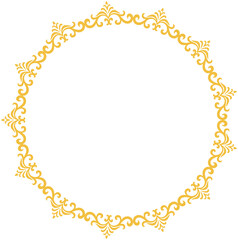 Elegant Carved round