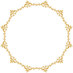 Elegant Carved round