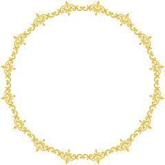 Elegant Carved round