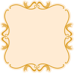 Classical style frame
