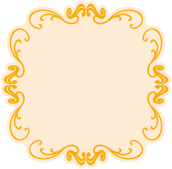 Classical style frame
