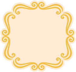 Classical style frame