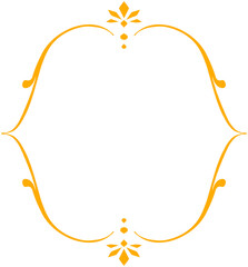 Elegant Palace Carved oval Frame