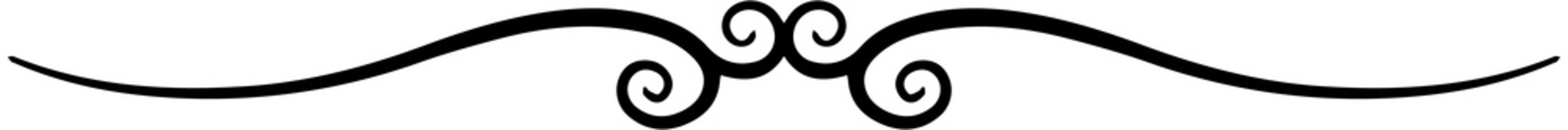 Vintage Elegant divider ornament