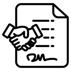 Contract Renewal Icon