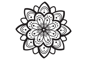  A Beautiful Pattern of Different Flowers in One Design