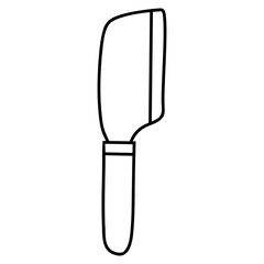 knife kitchen equipment icon